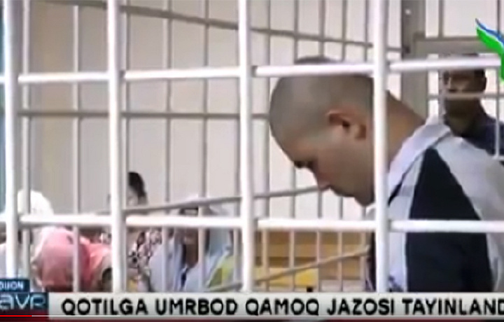 Андижонда даҳшатли қотилликка қўл урган 27 яшар йигитга ҳукм ўқилди (видео)