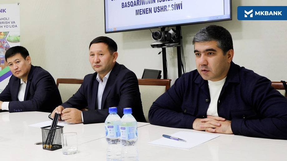 “Микрокредитбанк” раиси чимбойлик тадбиркор ва фаоллар билан учрашди