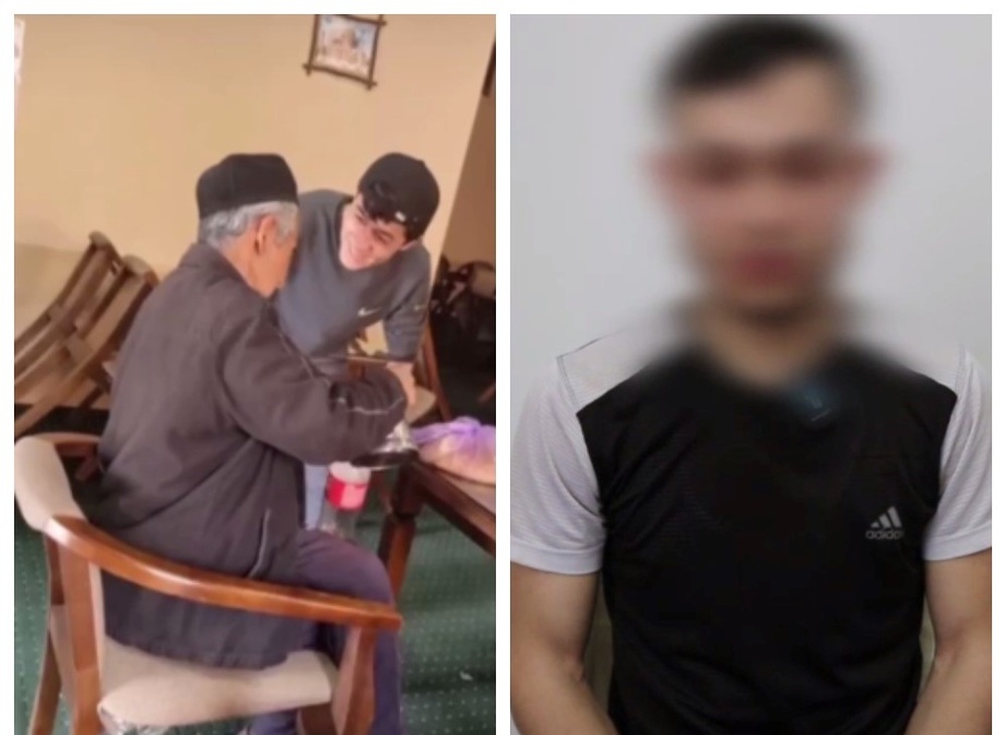 В Самарканде наказали тиктокера, издевавшегося над пожилым мужчиной