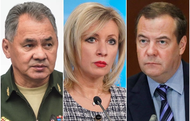 Medvedev, Shoygu, Zaxarova va boshqalar: Ukraina Rossiyadagi taniqli shaxslarni qidiruvga berdi (ro‘yxat)