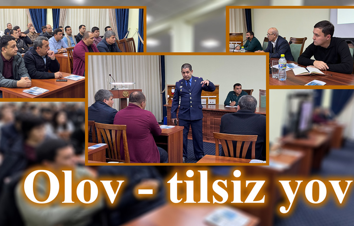 «Olov - tilsiz yov»: «O‘zbektelekom» xodimlari uchun seminar tashkil etildi (video)