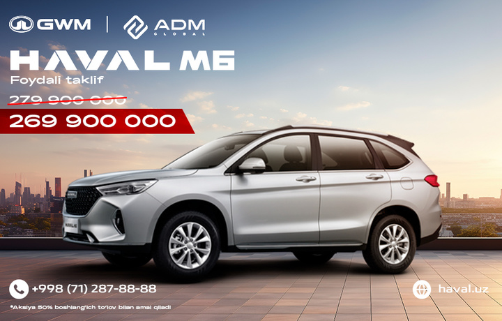 Maxsus kuzgi taklif: M6 Premium 10 000 000 so‘mlik imtiyozli foyda bilan