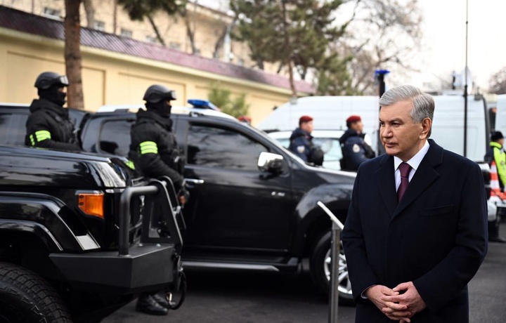 Президент қўриқлаш хизмати фаолияти билан танишди (фото)