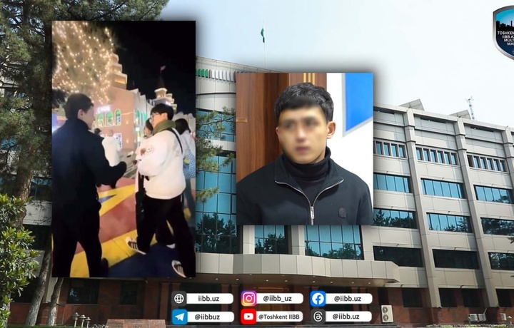 Тошкентда чет эл фуқаросига носвой чектирмоқчи бўлган йигит жавобгарликка тортилди