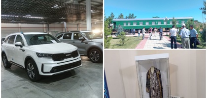 Вагон, в котором жил Шароф Рашидов, платье Зульфии, собранные узбекистанцами автомобили «Kia» — впечатления от Международного медиатура (первая статья)