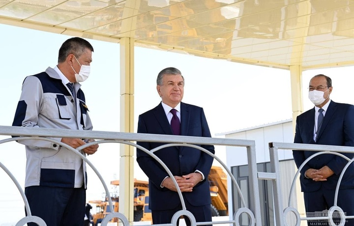 Shavkat Mirziyoyev «Yoshlik-1» konini borib ko‘rdi