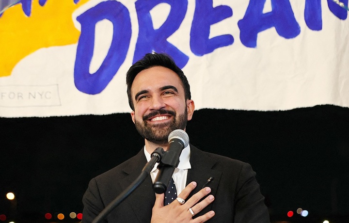 Зоҳран Мамдани Нью-Йорк шаҳри мэри этиб сайланди