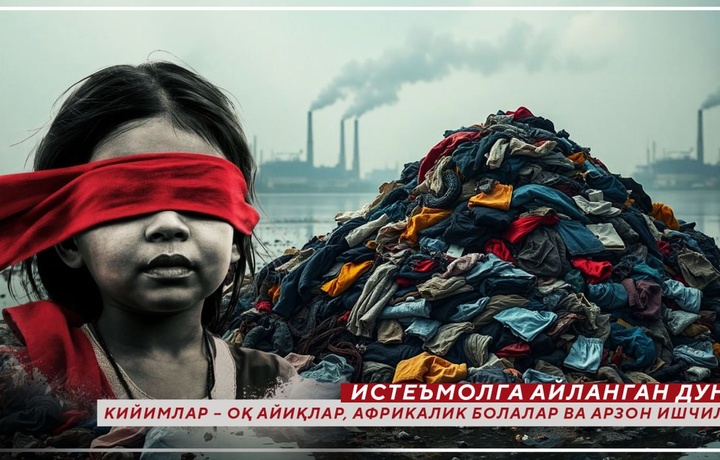 Истеъмолга айланган дунё: кийимлар – оқ айиқлар, африкалик болалар ва арзон ишчилар