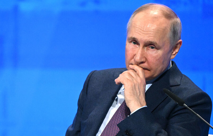 Putin Ukrainada gipertovushli qurollar ishlatilishi bo‘yicha savolga javob berdi