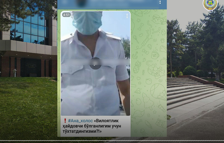 Toshkentda viloyat mashinasi to‘xtatildi. Poytaxt IIBB izoh berdi