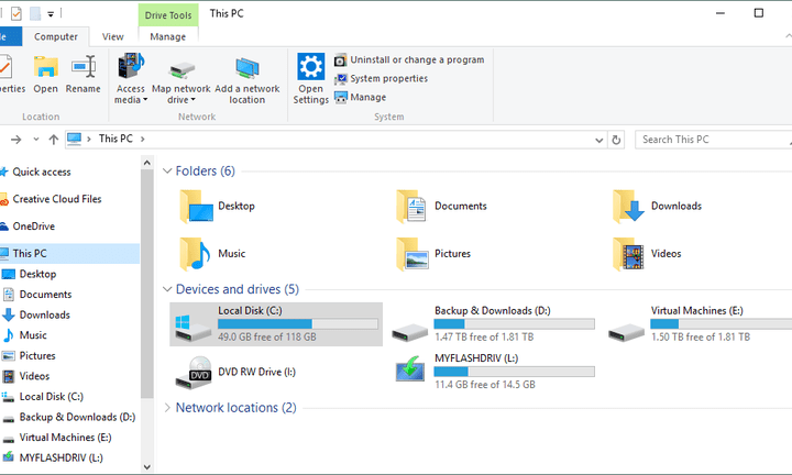 Как сделать иконки внешних дисков индивидуальными в Windows 10