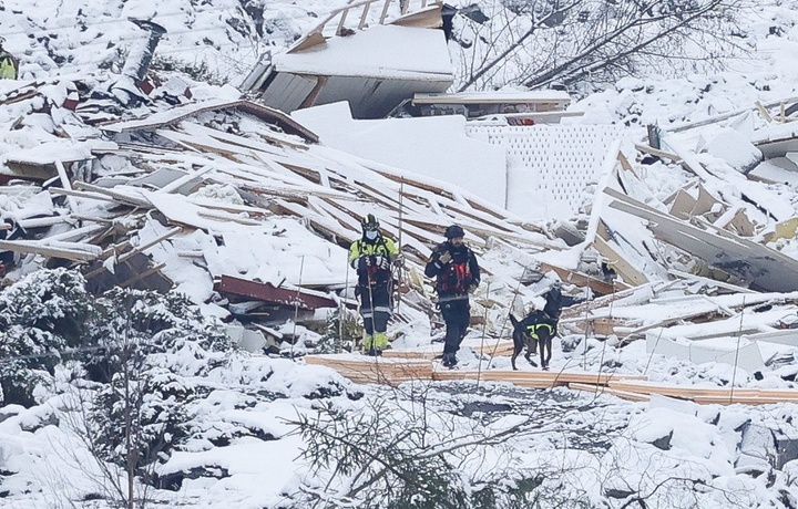 Norvegiyada dahshatli ko‘chki ko‘pgina odamlarning umriga zomin bo‘ldi (video+foto)