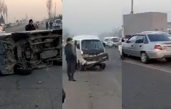 Ijtimoiy tarmoqda «Asakada 3 ta avtomobil to‘qnashdi» sarlavhasi ostida tarqalgan video lavha yuzasidan rasmiy ma’lumot berildi
