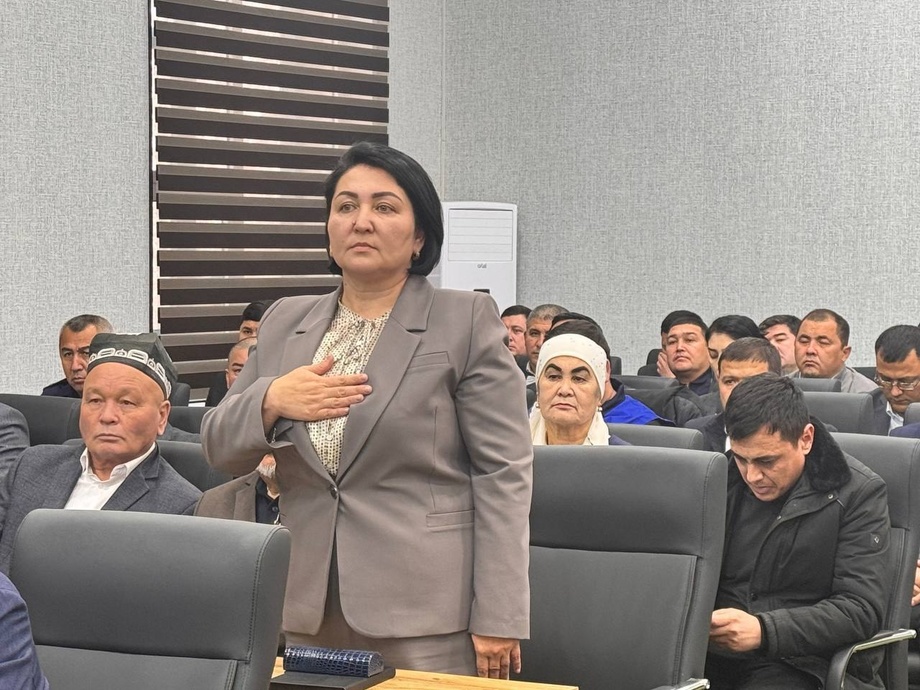 Dilfuza Qambarova Shirin shahar hokimi bo‘ldi