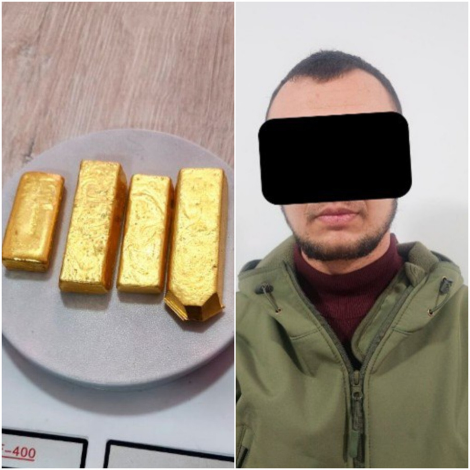 В Фергане задержали мужчину, пытавшегося вывезти золотые слитки в Кыргызстан