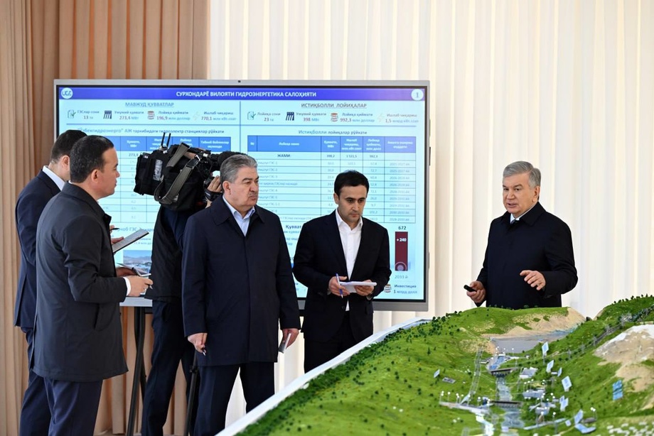 287 mln dollarlik megaloyiha: Surxondaryoda ichimlik suvi ta’minoti loyihasi bilan tanishildi