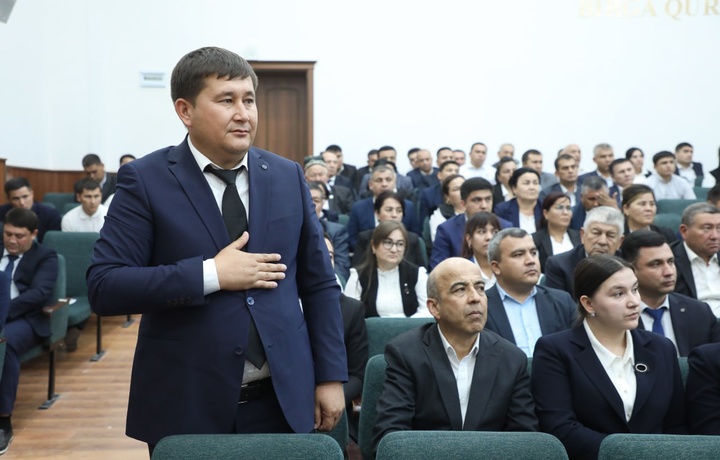 Термиз шаҳрига янги ҳоким тайинланди
