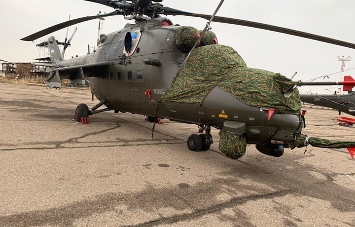 O‘zbekiston mudofaa vazirligiga Mi-35M vertolyotlari yetkazildi