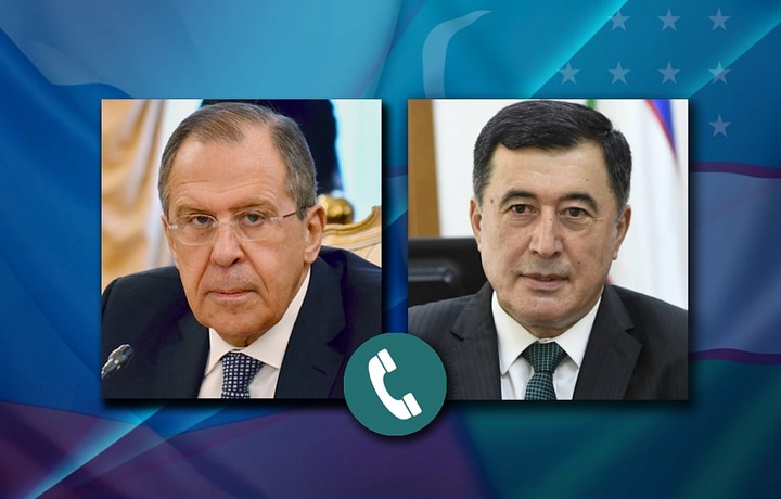 Norov va Lavrov telefon orqali ShHT sammiti yakunlarini muhokama qildi