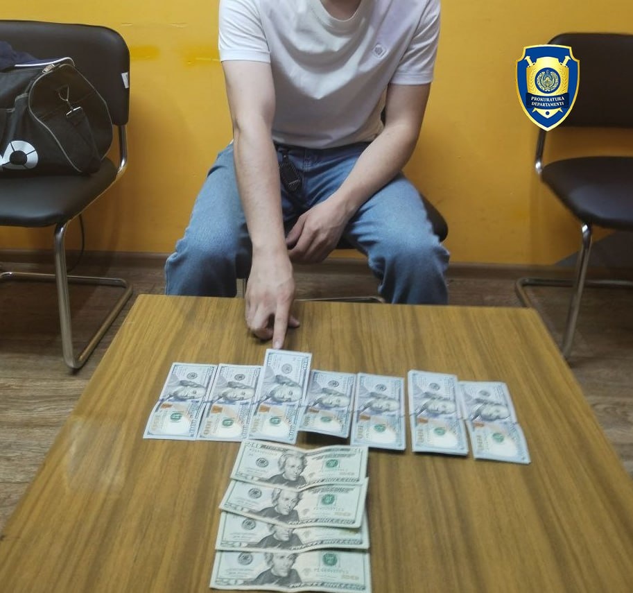 Тошкентдаги ОТМга 3-босқичдан киритмоқчи бўлган шахс қўлга олинди