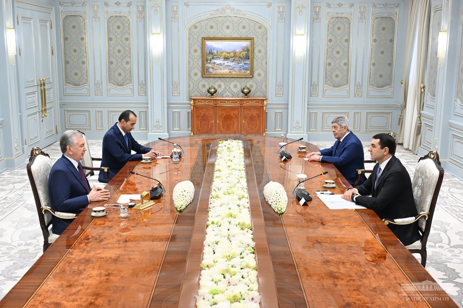 Президент Озарбайжон маданият вазирини қабул қилди