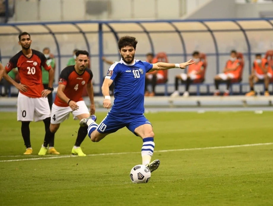 Сборная Узбекистана одержала победу над Йеменом на отборочном турнире ЧМ-2022