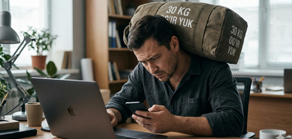 Telefon tufayli bo‘yiningizga 30 kilolik yuk tushyapti
