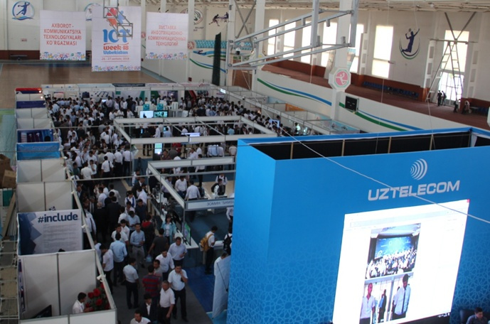 Jizzaxda «ICTEXPO 2018» mintaqaviy ko‘rgazmasi bo‘lib o‘tyapti