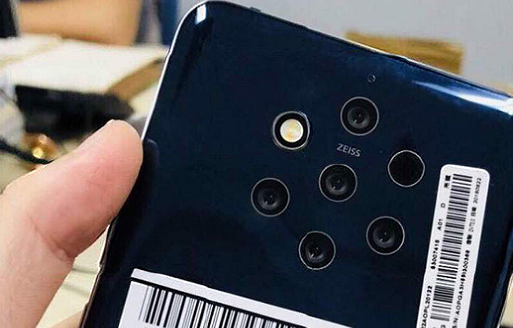 Смартфон Nokia c пентакамерой прошёл сертификацию (видео)
