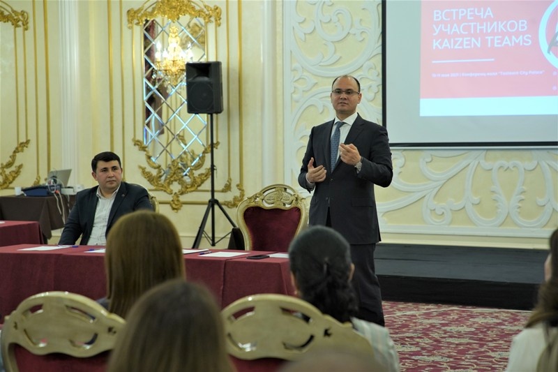 «O‘zsanoatqurilishbank» tizimida «Kaizen teams» loyihasi ish boshladi