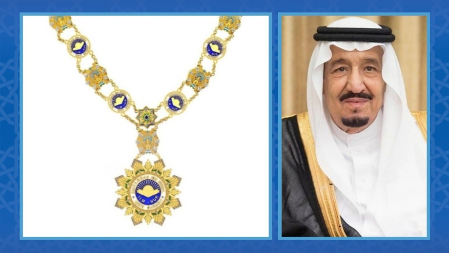 Шавкат Мирзиёев наградил Короля Саудовской Аравии орденом Имама Бухари высшей степени