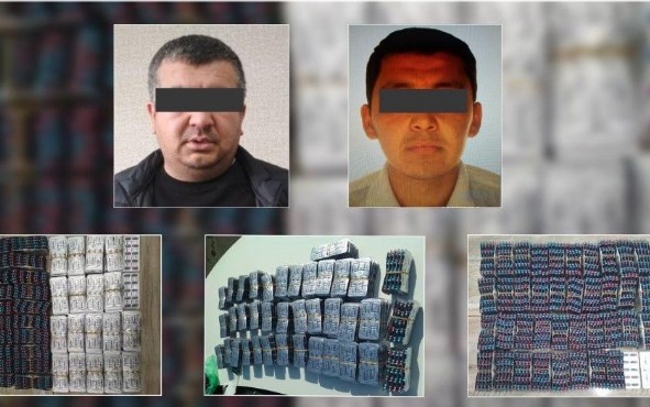 Кучли таъсир қилувчи дори воситаларини Тошкентга олиб ўтмоқчи бўлган шахслар ушланди