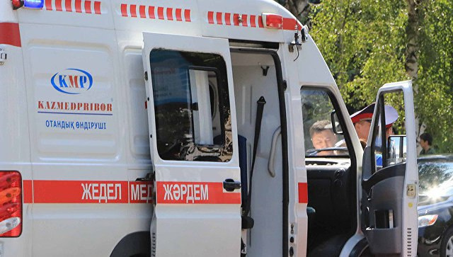 Қозоғистонда юк поезди юк машинаси билан тўқнашди