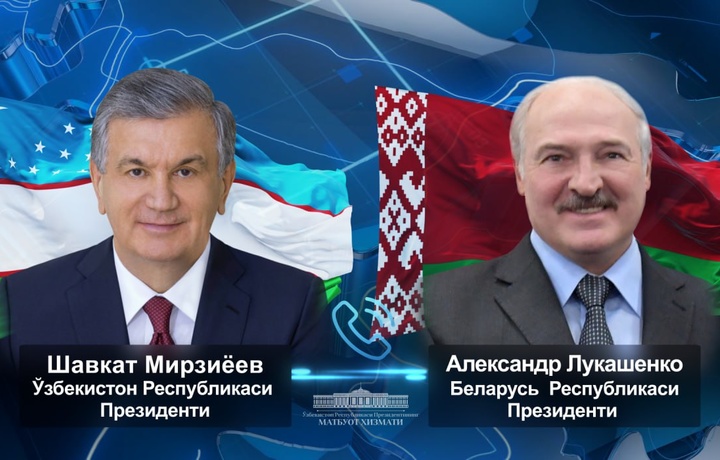 Шавкат Мирзиёев поздравил Лукашенко с победой на выборах