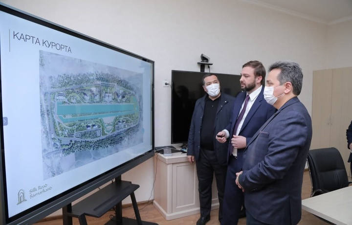 Вазир бошчилигидаги ишчи гуруҳ Самарқанд туризм марказига борди
