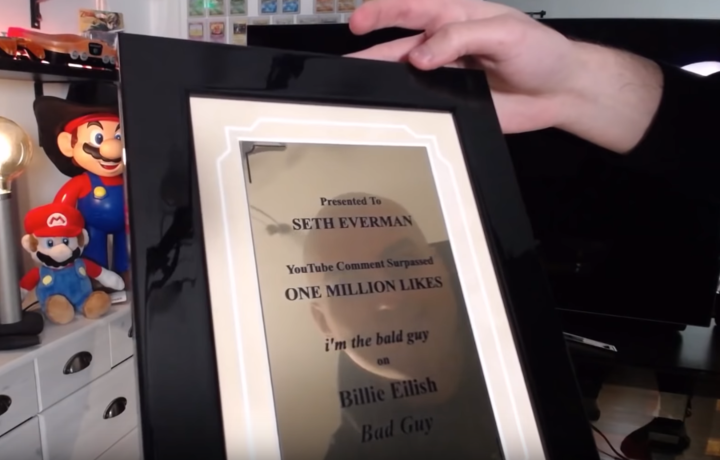 YouTube впервые наградил комментарий за миллион лайков