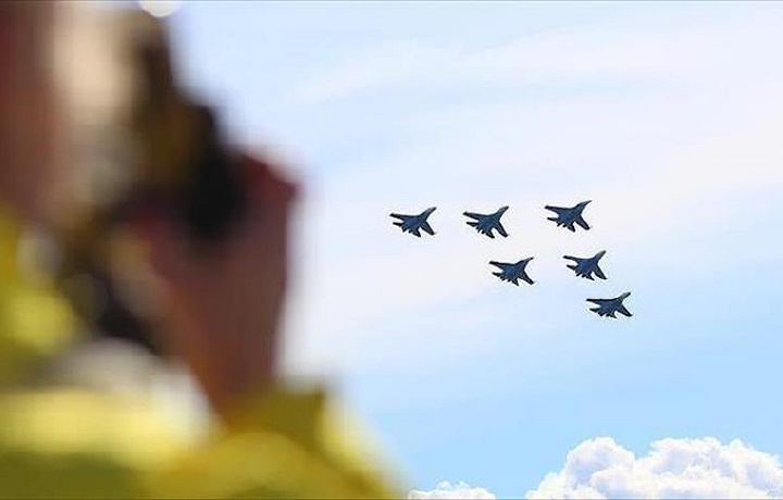 Россия поставила Казахстану истребители Су-30 СМ