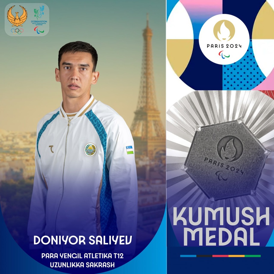 Doniyor Saliyev - kumush medal sohibi!