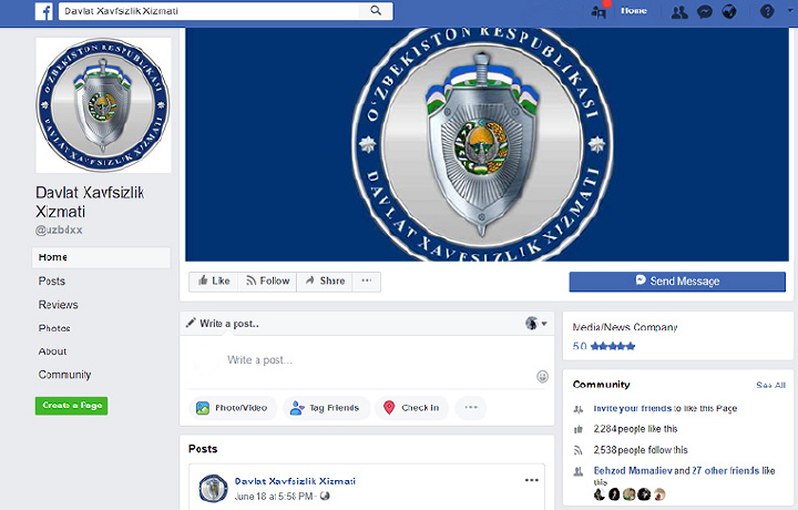 «Facebook»da DXXning rasmiy sahifasi ochilganidan xabaringiz bormi?