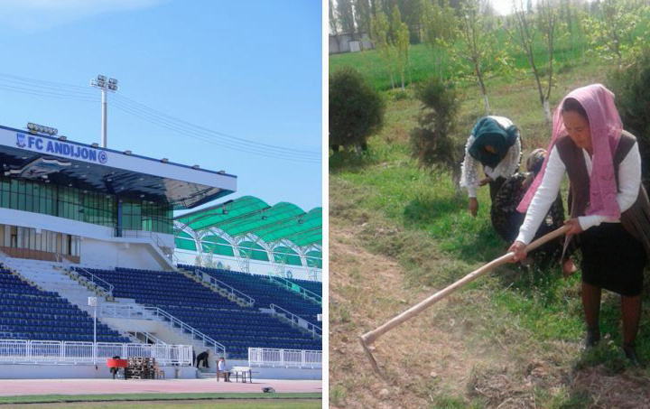 Majburiy mehnat va futbolga majburiy chipta. Andijonda nimalar bo‘lyapti?