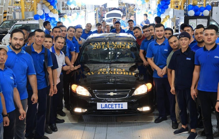 Тарихдаги сўнгги «Lacetti» заводдан чиқди