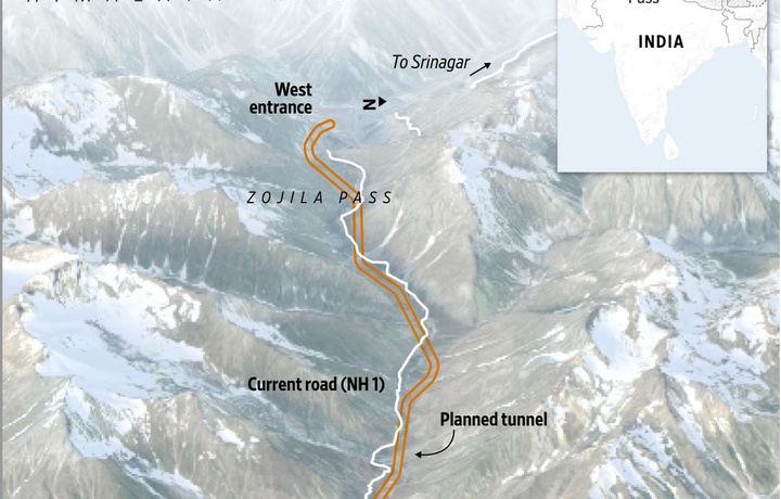Ҳимолайда катта қурилиш қилаётган Ҳиндистон Хитой билан тўқнашиши мумкин