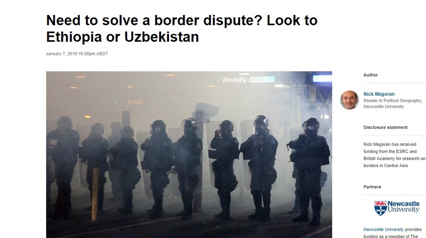 Ник Мегоран: ЕС, Великобритания и США могут взять пример с Узбекистана в решении пограничных вопросов