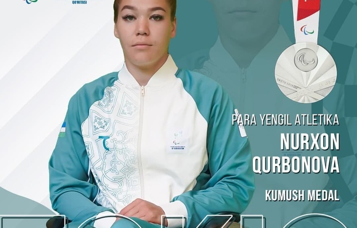 Nurxon Qurbonova ketma-ket ikkinchi medalni ham qo‘lga kiritdi