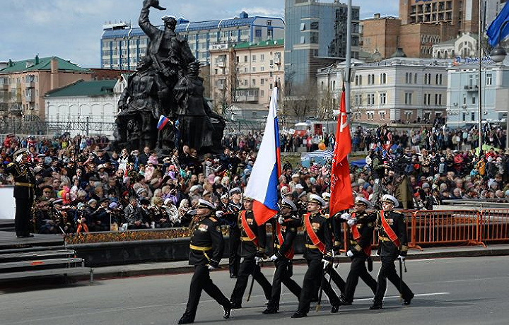 Moskvada G‘alaba paradi bo‘lib o‘tmoqda