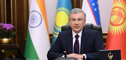 «Hindiston – Markaziy Osiyo» sammiti: Shavkat Mirziyoyev qator takliflarni ilgari surdi