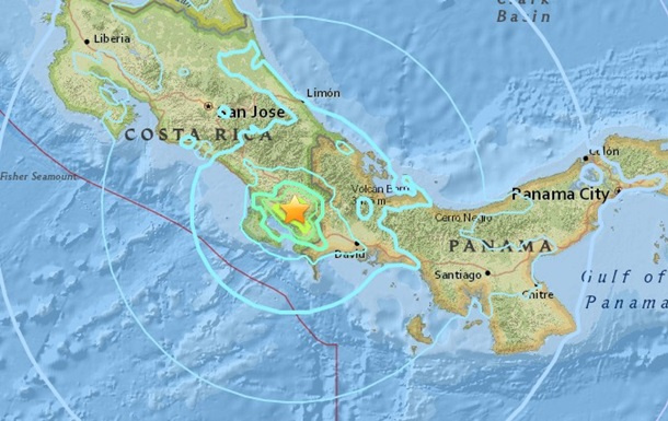 Коста-Рикада 6,1 балли зилзила юз берди
