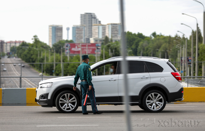 В Ташкенте начались рейды по выявлению водителей, не уплативших штрафы за нарушение ПДД