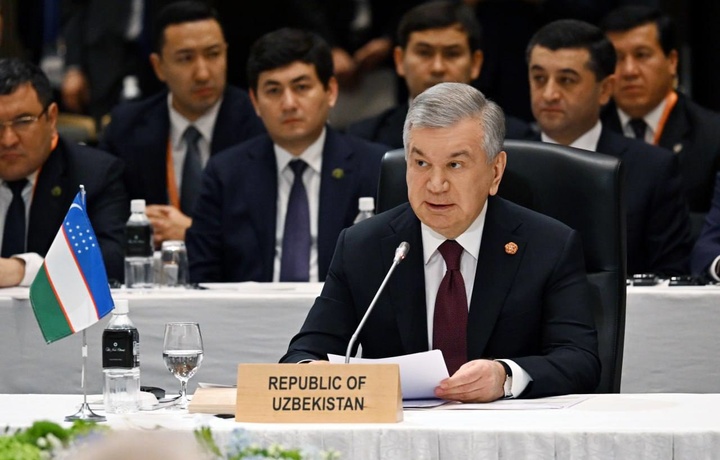 Шавкат Мирзиёев выдвинул ряд предложений на первом саммите «Центральная Азия + Япония»