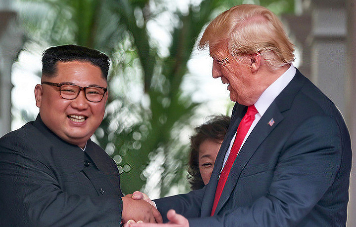 Трамп собрался второй раз встретиться с Ким Чен Ыном